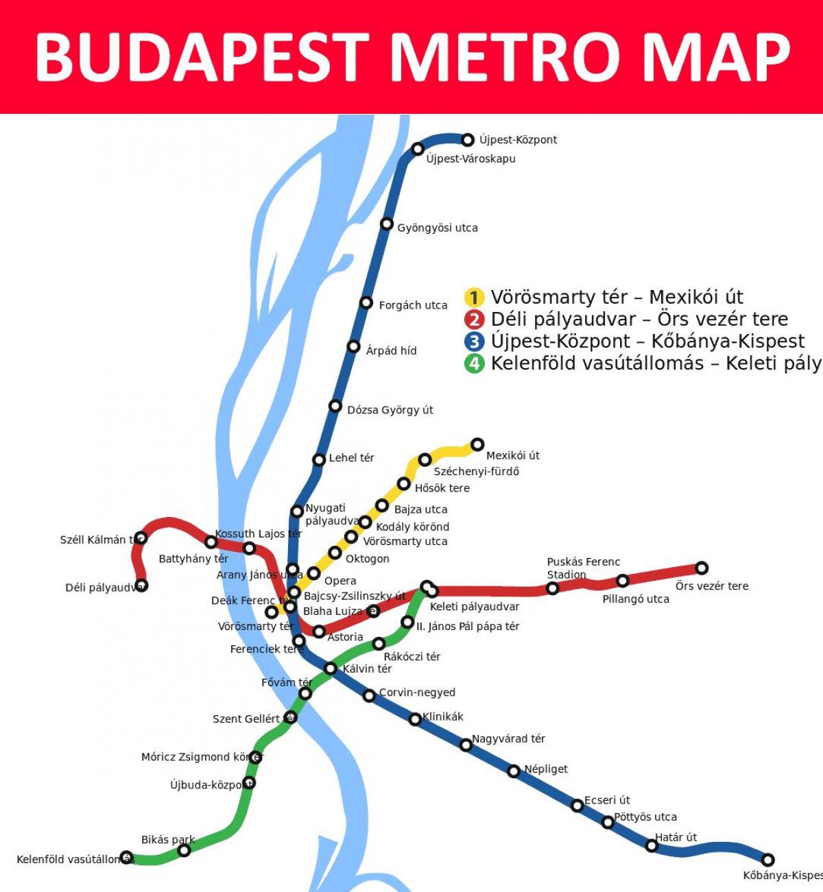 la carte de budapest keleti