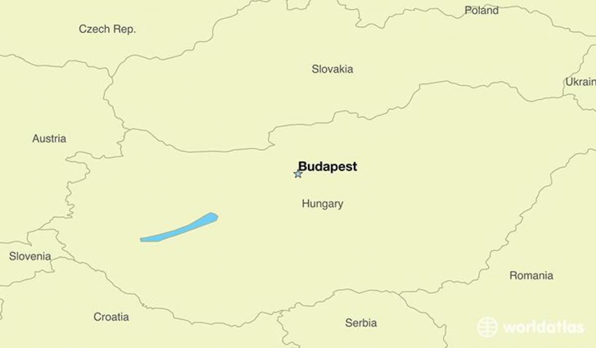 budapest, hongrie carte de l'europe